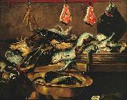 Frans Snyders, Fish stall